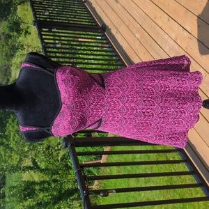 Geometric Textured Dress